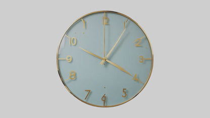 Frameless Glass Wall Clock model 3D model
