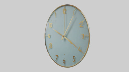 Frameless Glass Wall Clock model 3D model