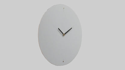 Frameless Modern Wall Clock model 3D model