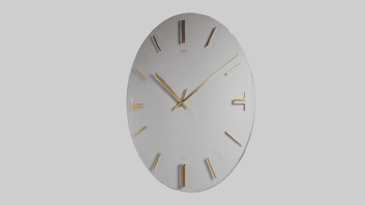 Frameless Modern Wall Clock model 3D model