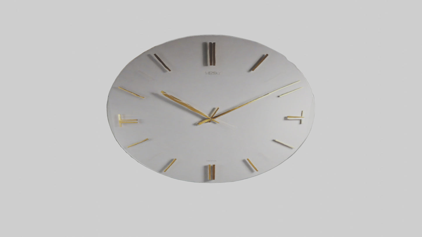 Frameless Modern Wall Clock model 3D model