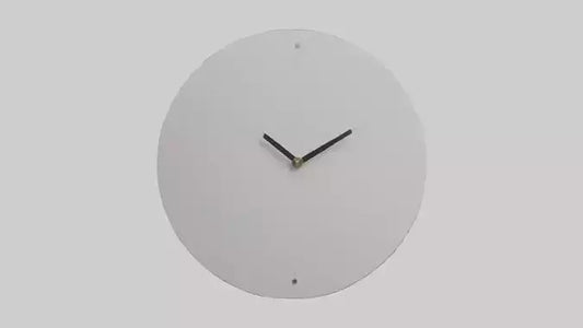Frameless Modern Wall Clock model 3D model