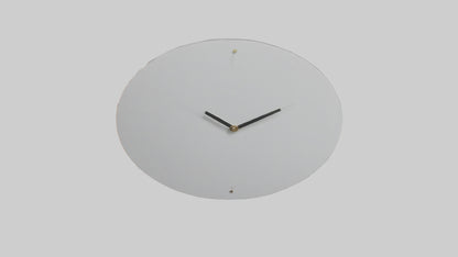 Frameless Modern Wall Clock model 3D model