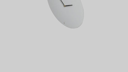 Frameless Modern Wall Clock model 3D model