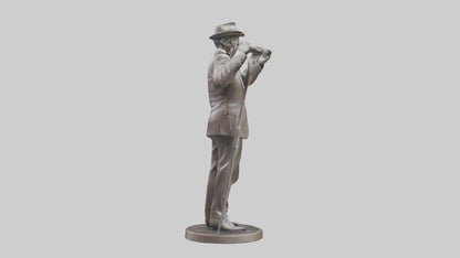 Frank Sinatra statue model 3D model
