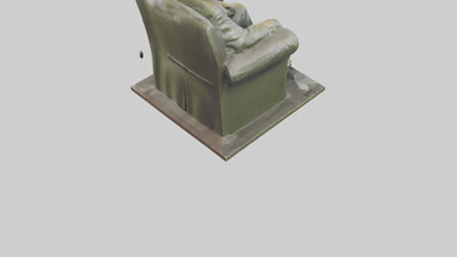 Franklin D Roosevelt statue model 3D model