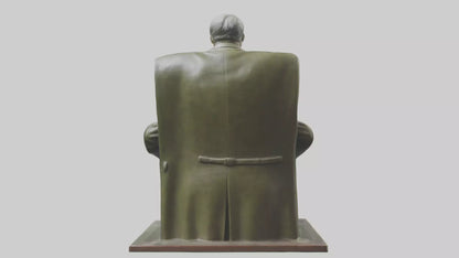Franklin D Roosevelt statue model 3D model