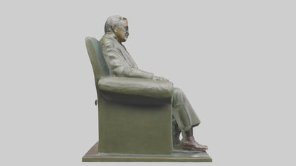 Franklin D Roosevelt statue model 3D model