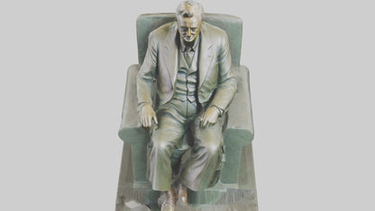 Franklin D Roosevelt statue model 3D model