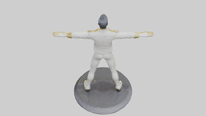 Freddie Mercury statue model 3D model