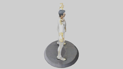 Freddie Mercury statue model 3D model