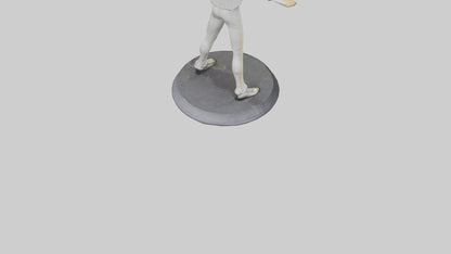 Freddie Mercury statue model 3D model
