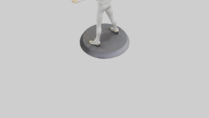 Freddie Mercury statue model 3D model