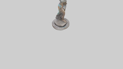 3D model Free Spirit Rising statue model VR / AR / low-poly