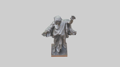 Freedman statue model 3D model