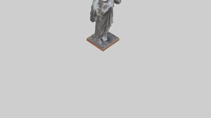 Freedman statue model 3D model