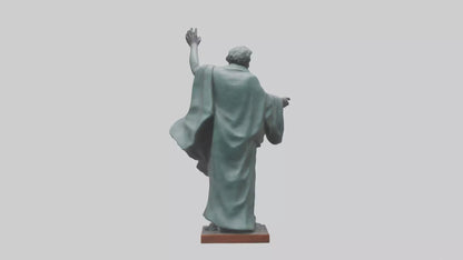 Freedman statue model 3D model