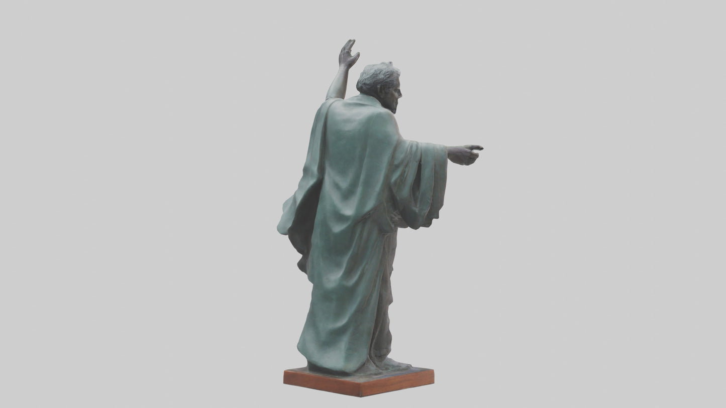 Freedman statue model 3D model