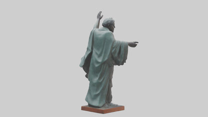 Freedman statue model 3D model