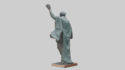 Freedman statue model 3D model