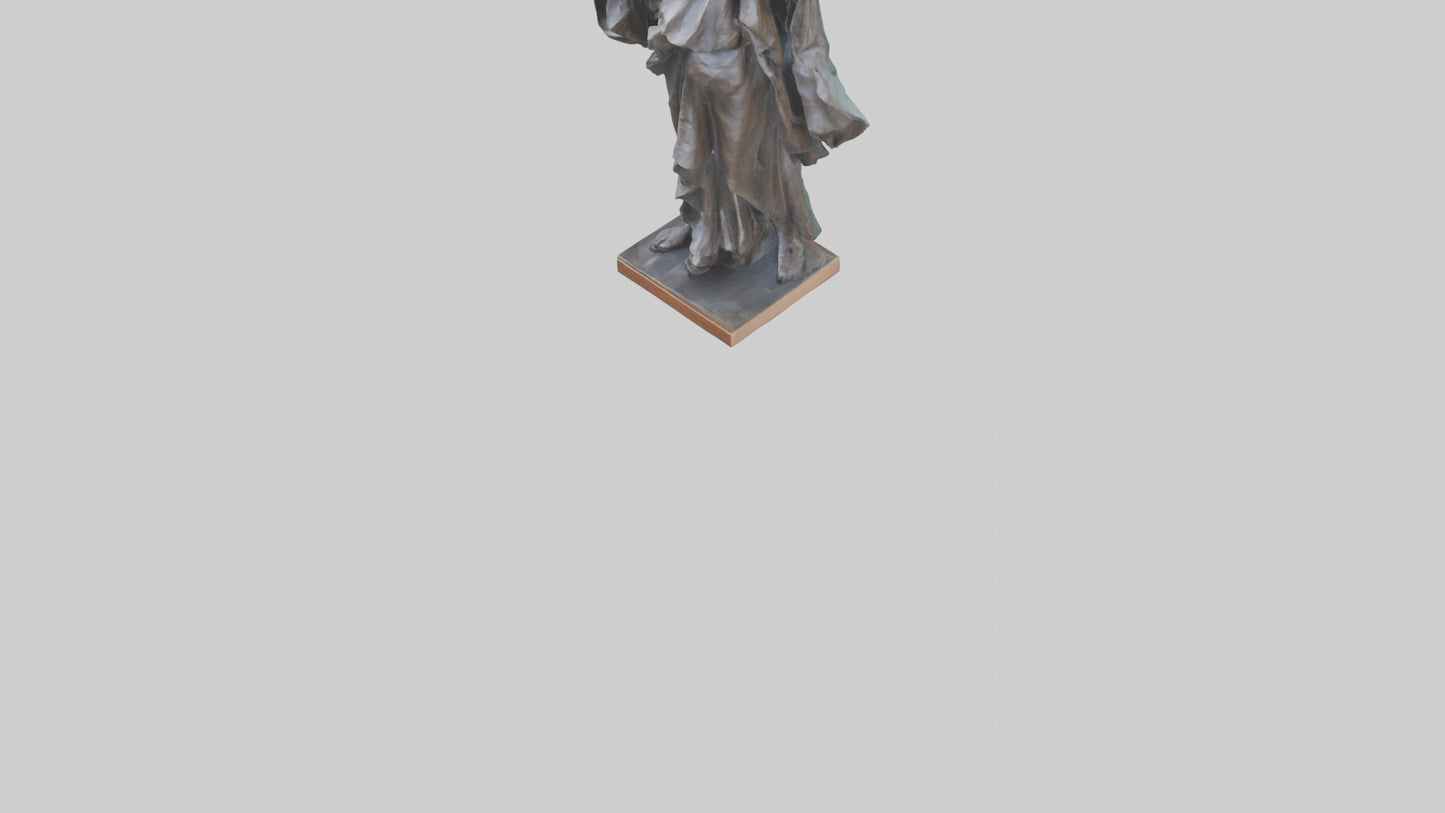 Freedman statue model 3D model