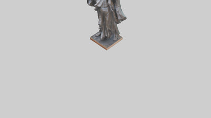 Freedman statue model 3D model