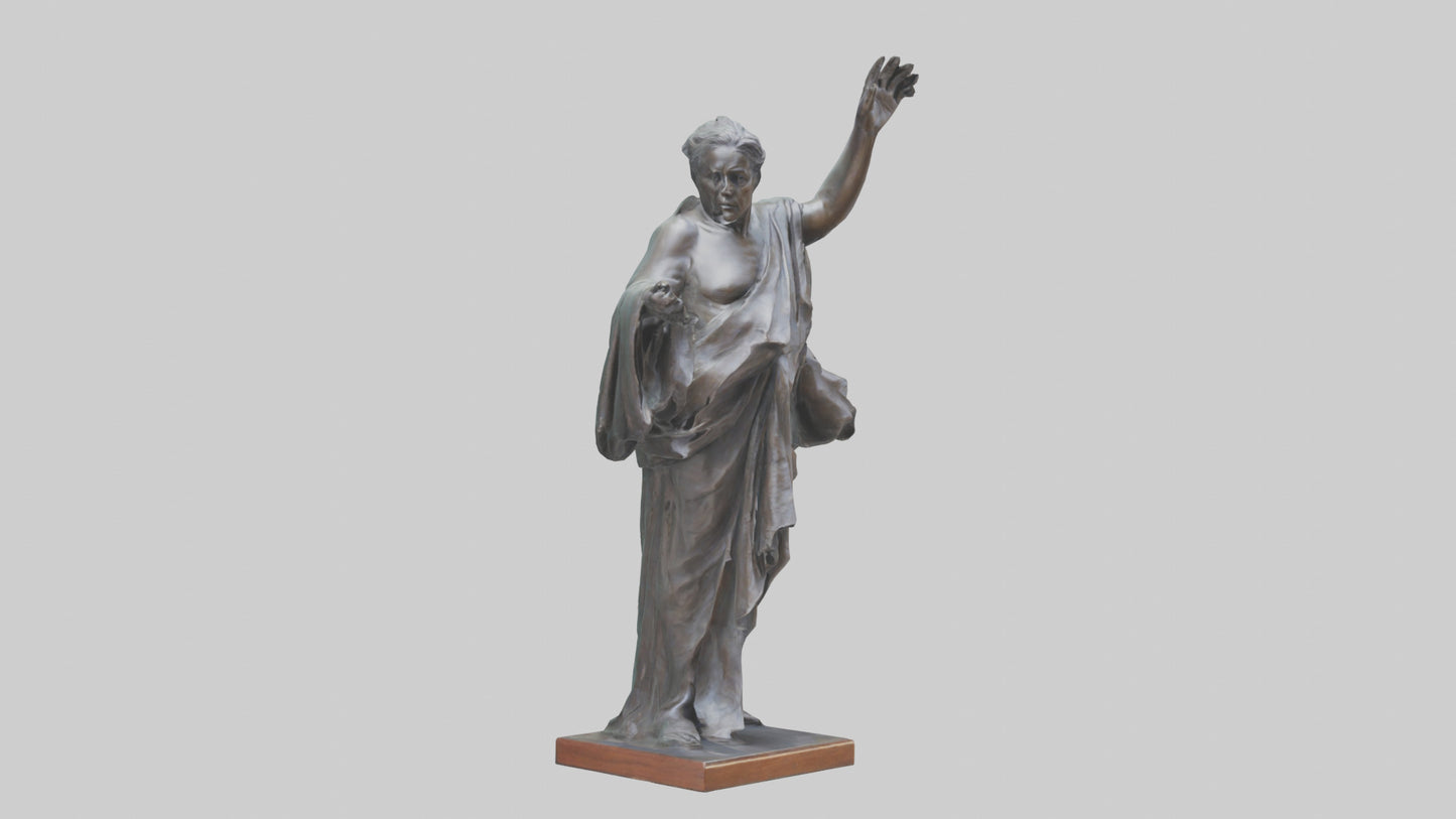 Freedman statue model 3D model
