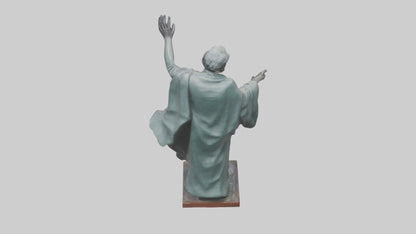 Freedman statue model 3D model