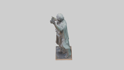 Freedman statue model 3D model