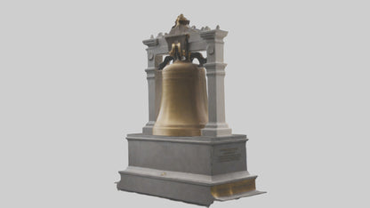 Freedom Bell monument model 3D model