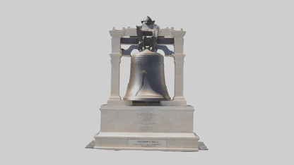 Freedom Bell monument model 3D model