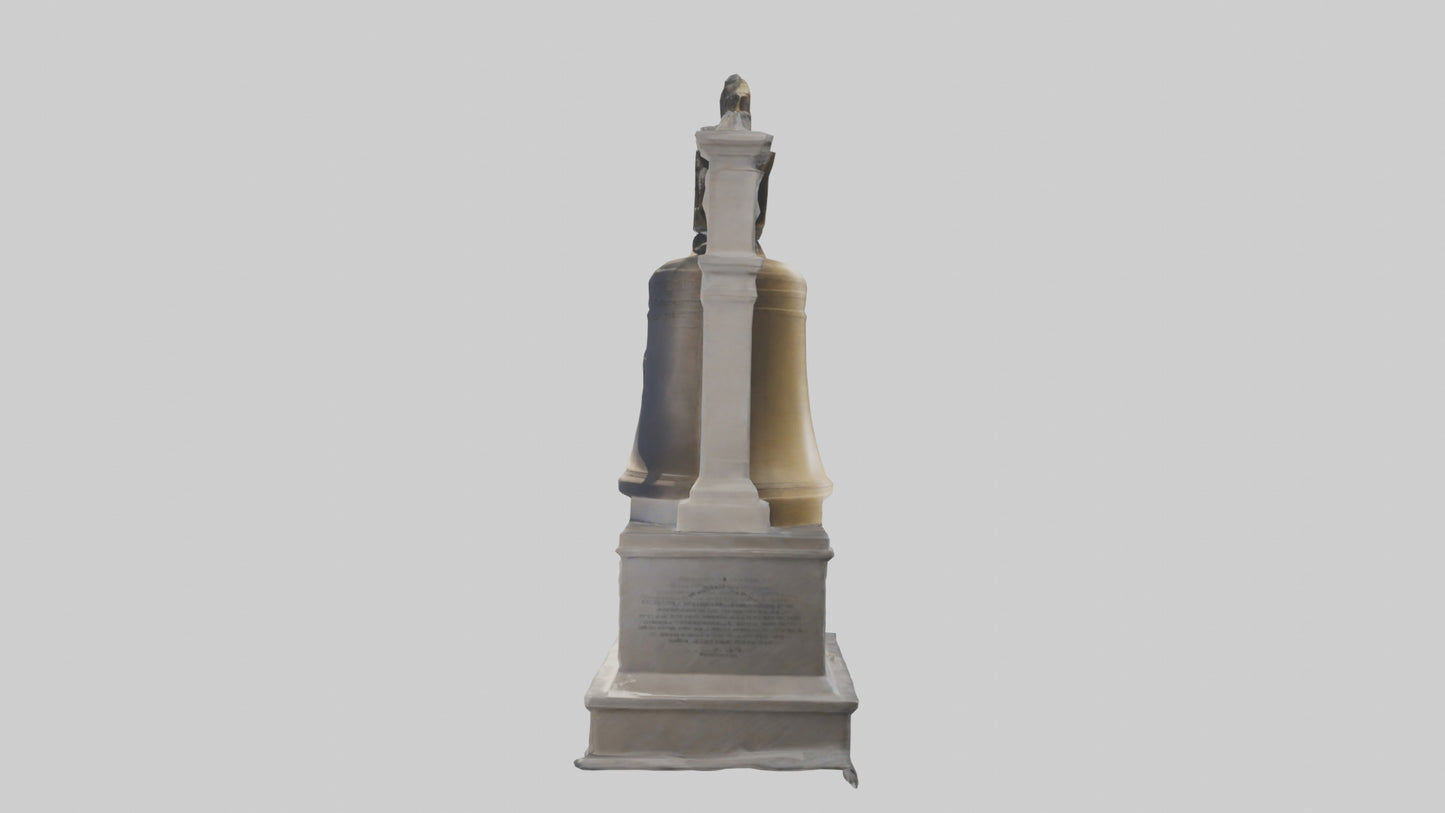 Freedom Bell monument model 3D model