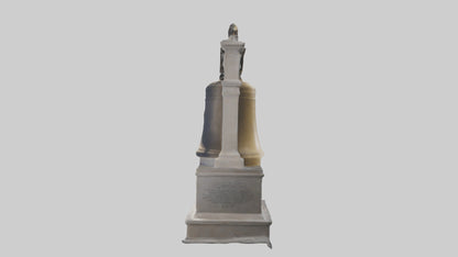 Freedom Bell monument model 3D model