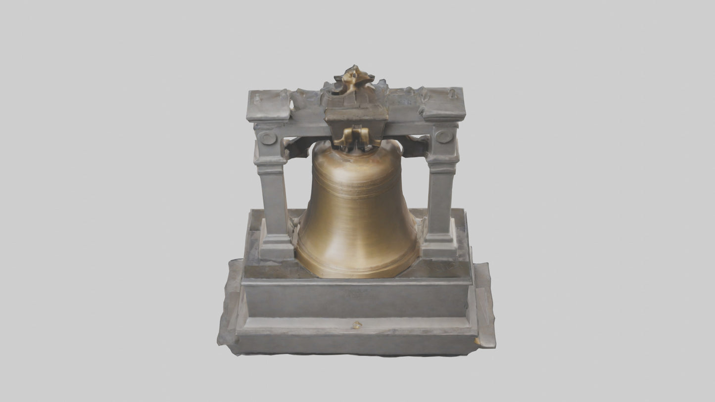 Freedom Bell monument model 3D model