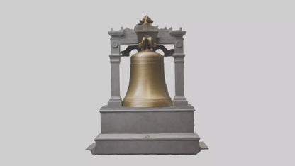Freedom Bell monument model 3D model