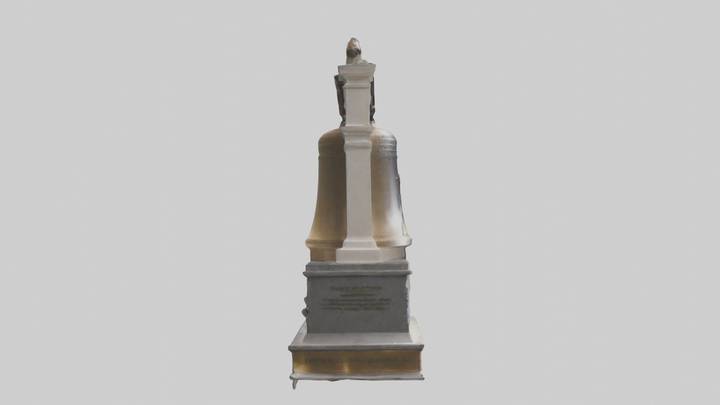 Freedom Bell monument model 3D model