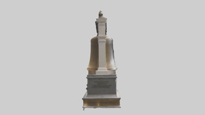 Freedom Bell monument model 3D model