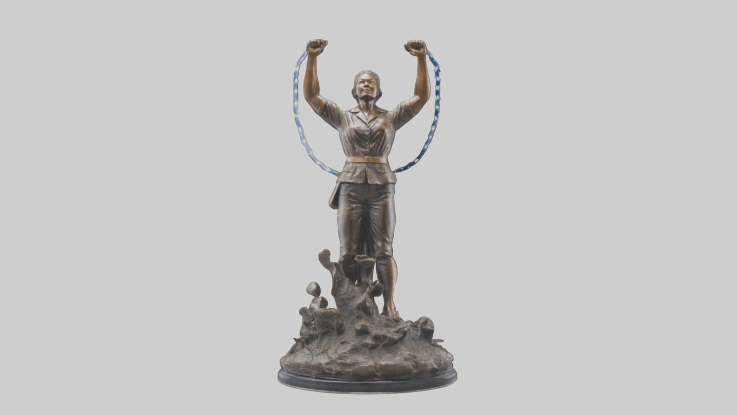 Freedom Breakthrough statue model VR / AR / low-poly
