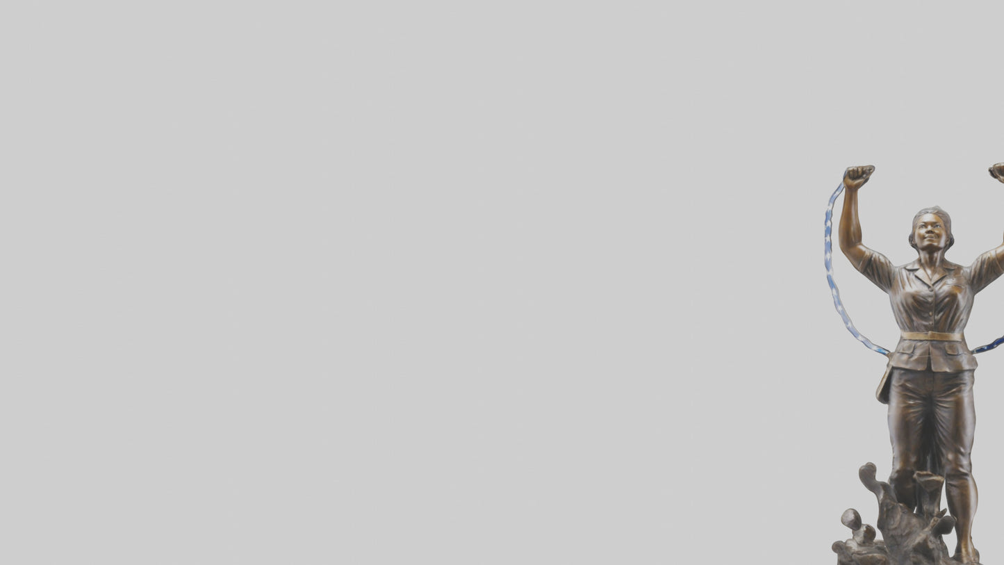 Freedom Breakthrough statue model VR / AR / low-poly