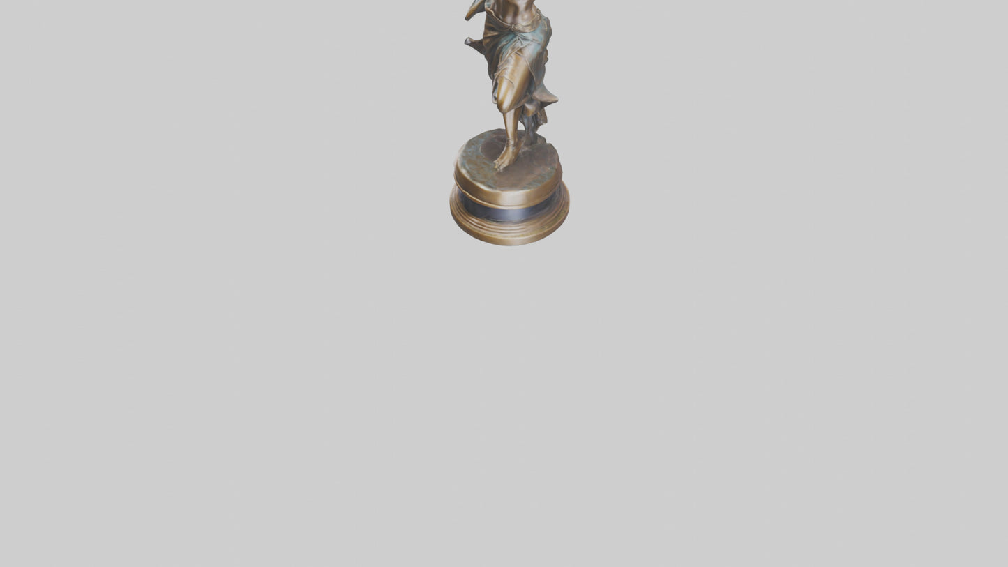 Freedom Dancer statue model 3D model