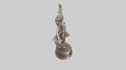 Freedom Dancer statue model 3D model