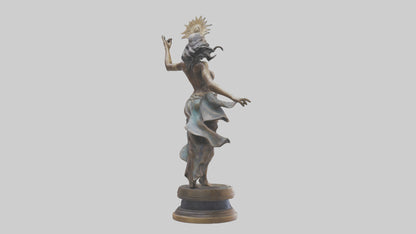 Freedom Dancer statue model 3D model