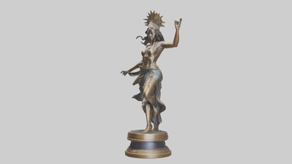 Freedom Dancer statue model 3D model
