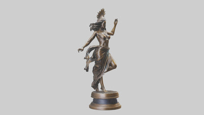 Freedom Dancer statue model 3D model
