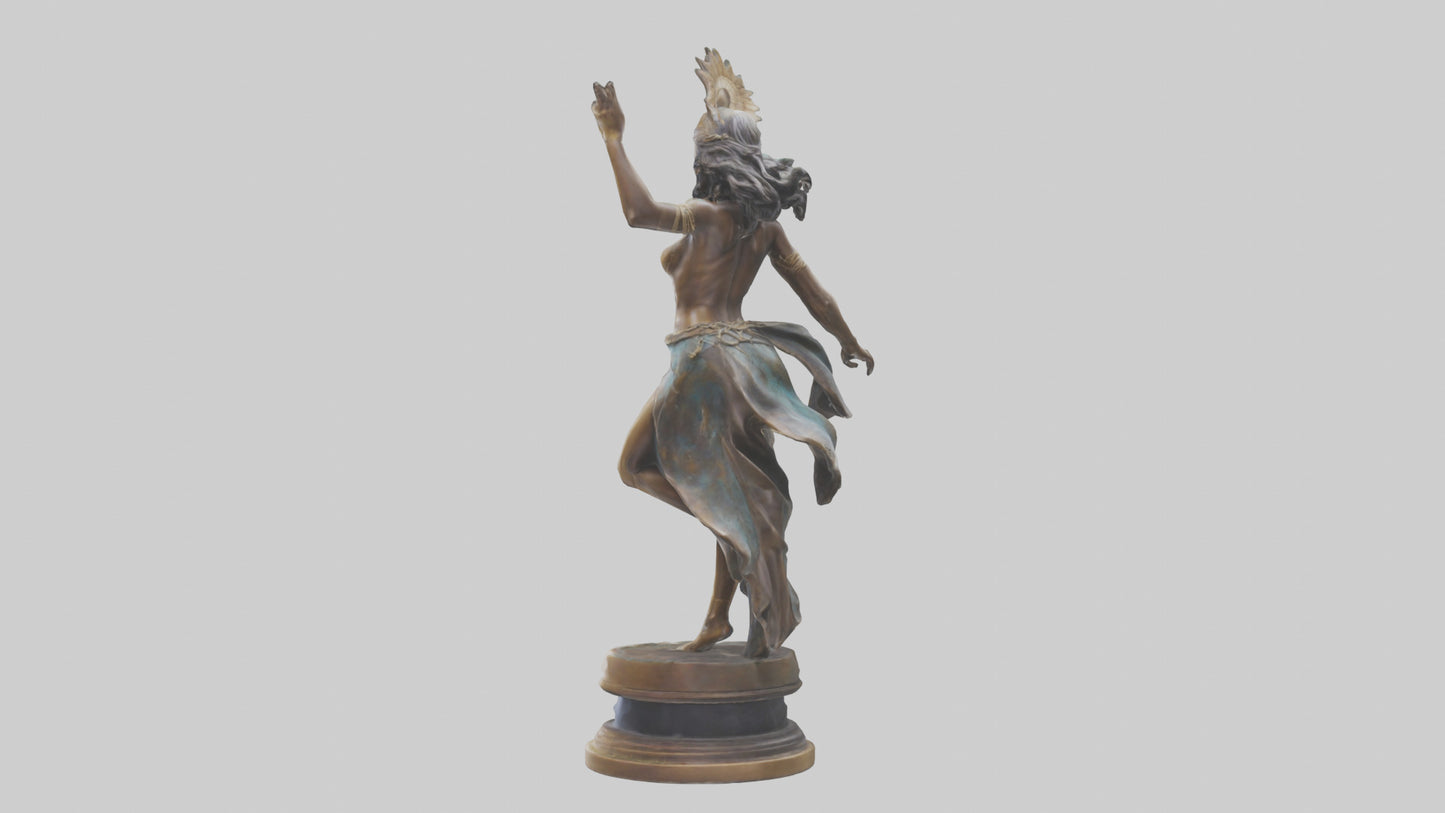 Freedom Dancer statue model 3D model