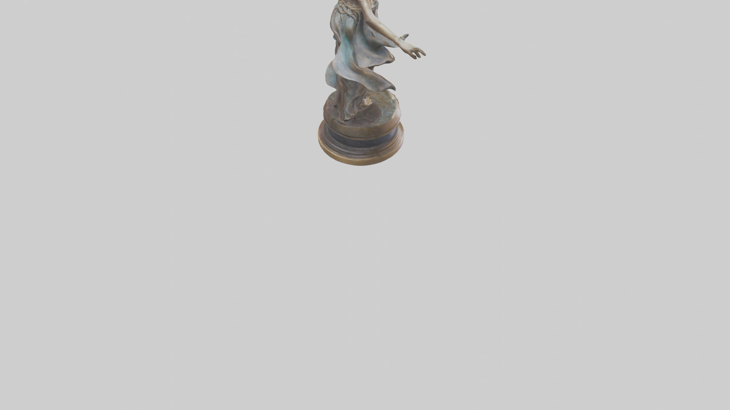 Freedom Dancer statue model 3D model