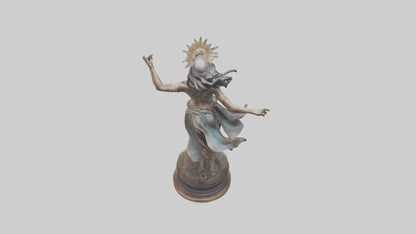Freedom Dancer statue model 3D model
