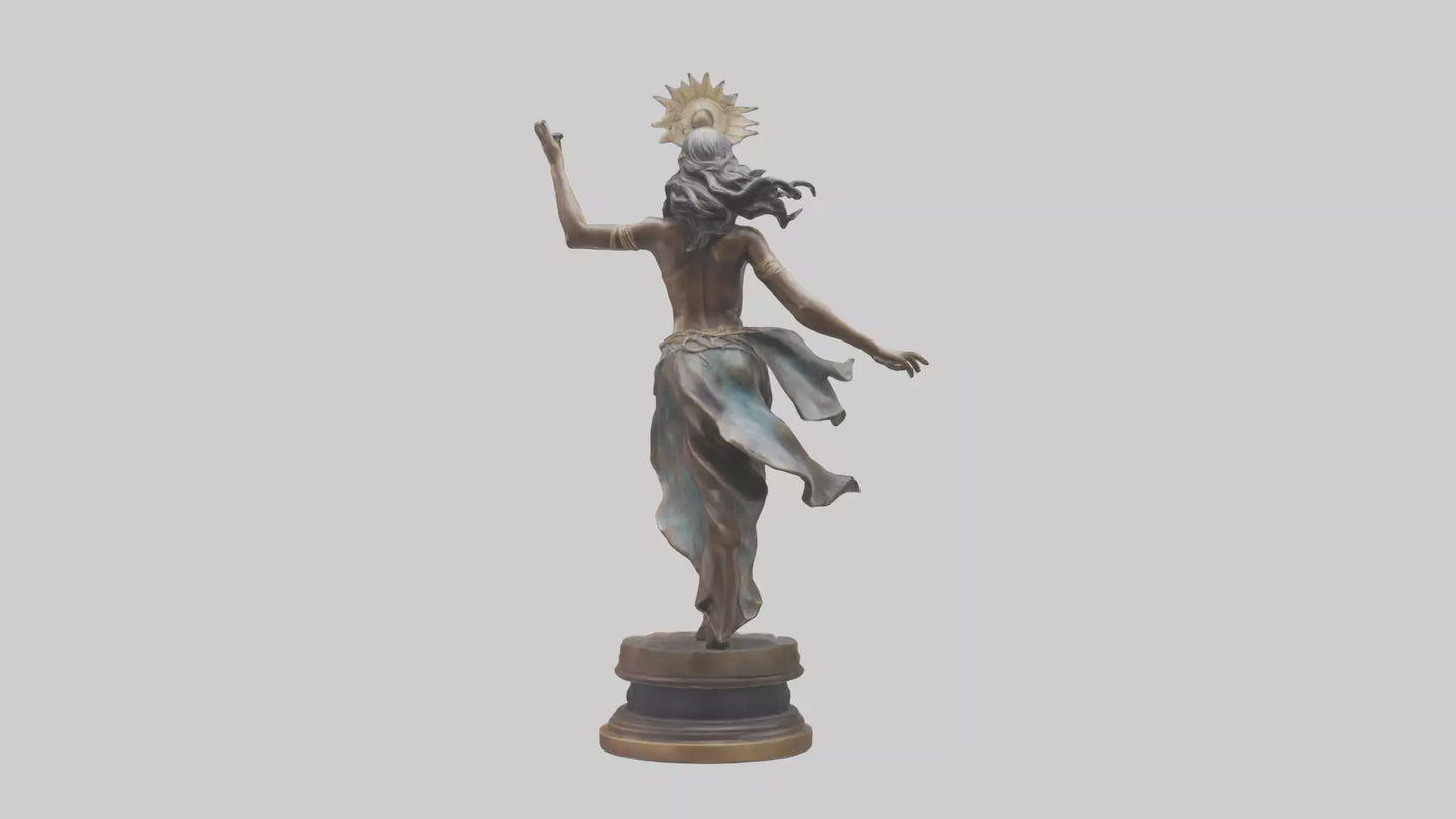Freedom Dancer statue model 3D model