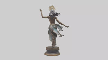 Freedom Dancer statue model 3D model