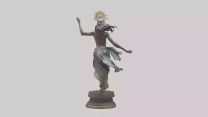 Freedom Dancer statue model 3D model